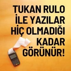 56x16 Pos Rulosu 14 ÇOK AL AZ ÖDE